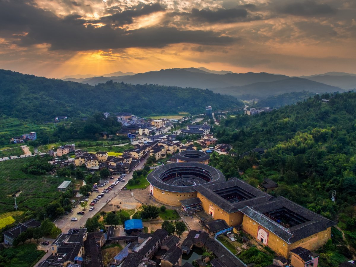 福建土楼永定旅游景区AR智慧旅游