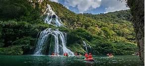 湘西州猛洞河漂流景区AR智慧旅游