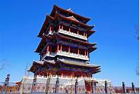 法库县白鹤楼景区AR智慧旅游