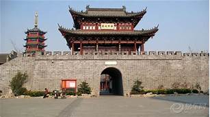 盐城市阜宁县庙湾古城景区AR智慧旅游