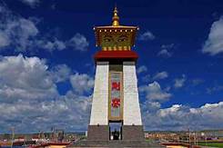 刚察县高原海滨藏城景区AR智慧旅游