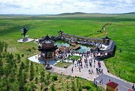 乌拉盖布林泉景区AR智慧旅游