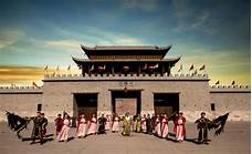 张掖市临泽县丹霞口文旅小镇景区AR智慧旅游