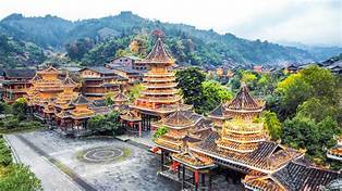 黔东南州凯里苗侗风情园景区AR智慧旅游