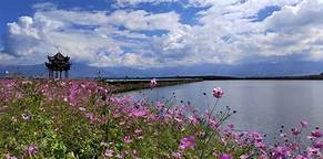 盐源县柏林湖苹果庄园景区AR智慧旅游