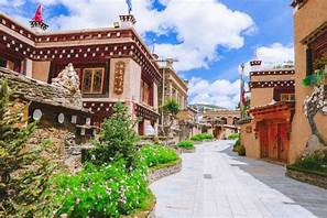 理塘县勒通古镇-千户藏寨景区AR智慧旅游