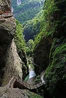 重庆武隆龙水峡地缝AR智慧旅游