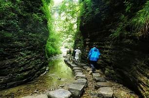重庆奉节龙桥河景区AR智慧旅游