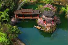 重庆酉阳桃花源景区AR智慧旅游
