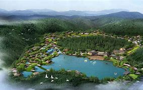 江西省宜春市明月山天沐温泉度假区AR智慧旅游