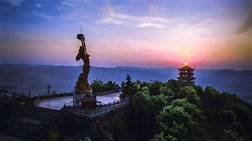 竹山县女娲山旅游区AR智慧旅游